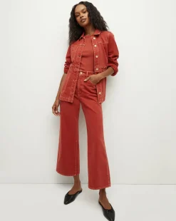 Anzu Jacket in Brick Red