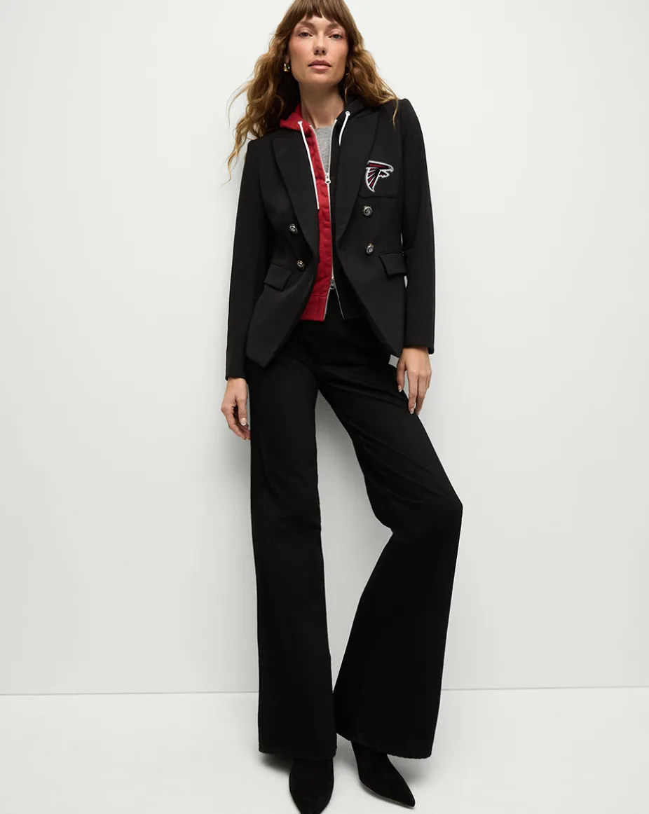 Atlanta Falcons Dickey Jacket in Black/Silver