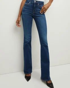Beverly High Rise Skinny Flared Jeans