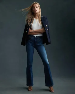 Beverly High Rise Skinny Flared Jeans