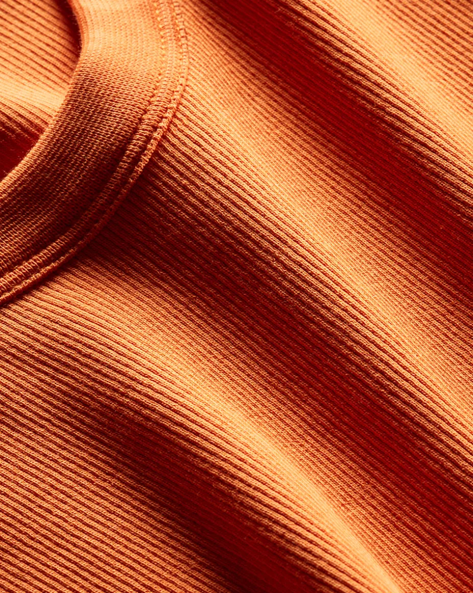 Birke Scoopneck Tank in Orange