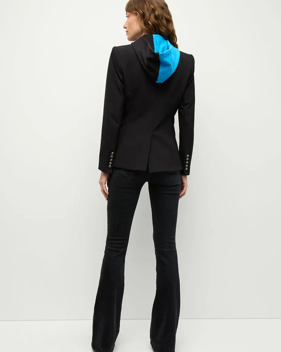 Carolina Panthers Dickey Jacket in Black/Silver