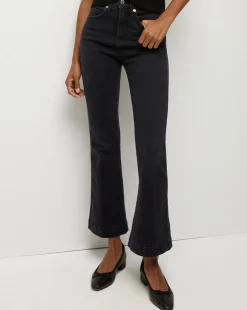 Carson High-Rise Ankle Flare Jean