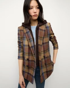 Cashmere Hoodie Dickey in Dark Chocolate