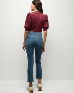 Coralee Top in Wine