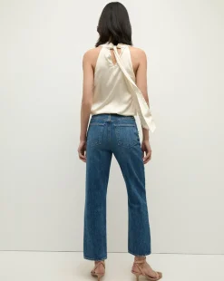 Daniela Straight Leg Jean in Serendipity x Poppy Delevingne