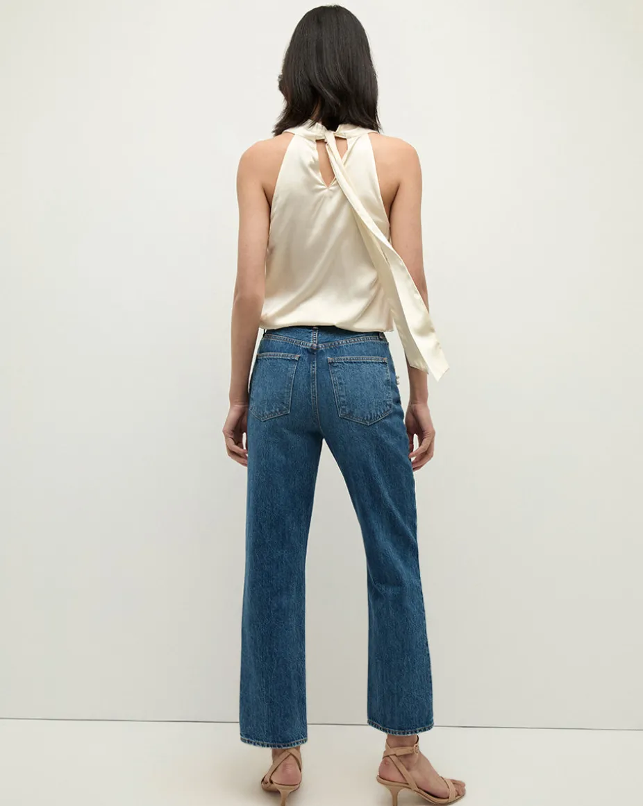 Daniela Straight Leg Jean in Serendipity x Poppy Delevingne