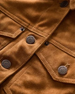 Delena Suede Jacket in Whisky