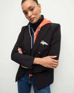 Denver Broncos Dickey Jacket in Navy/Gold