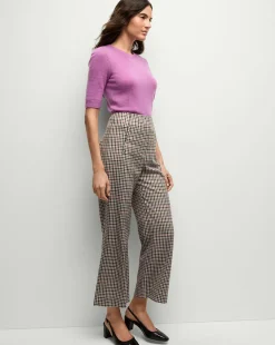 Dova Pant in Oat Multi