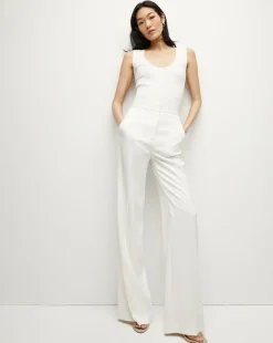 Edia Pant in Ivory