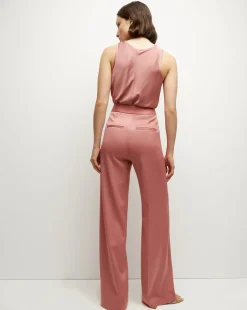 Edia Pant in Rose