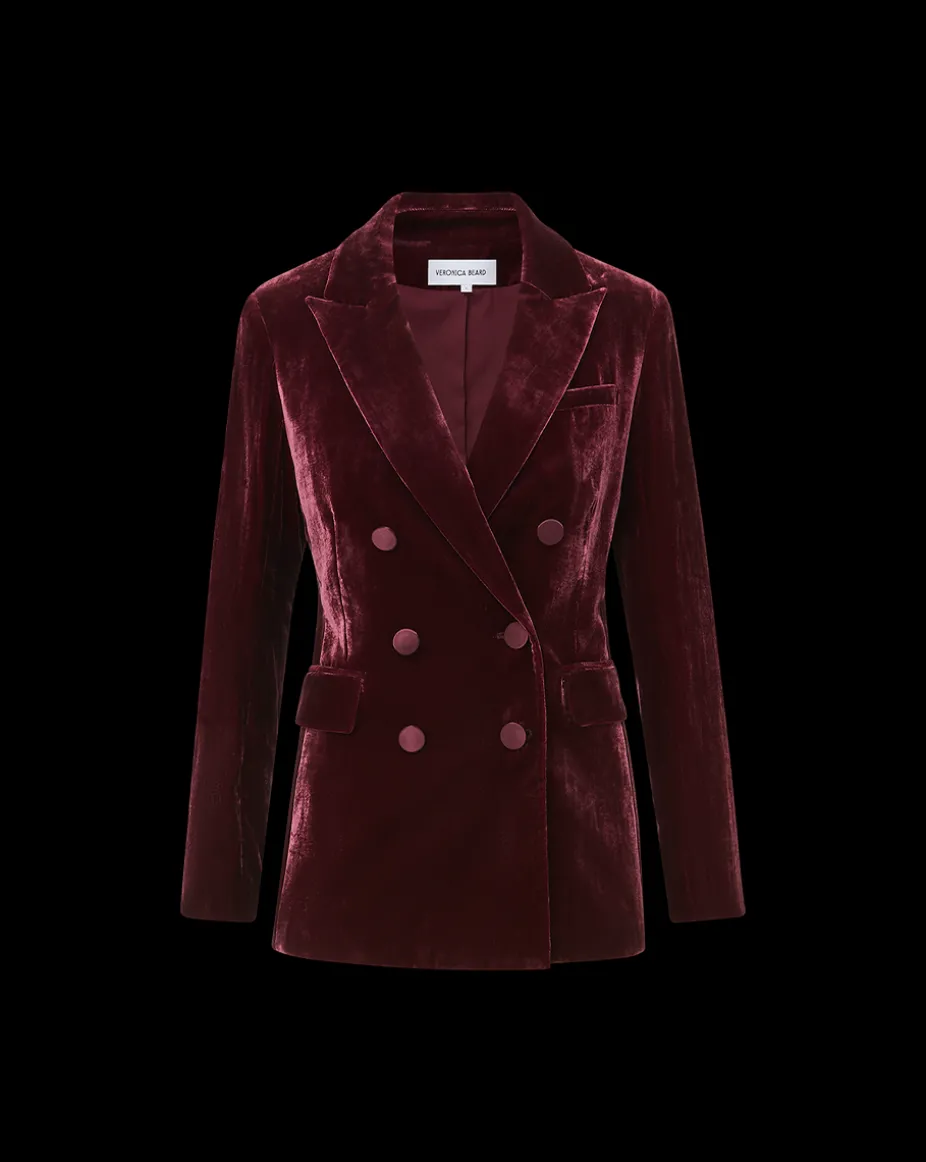 Ellette Dickey Jacket in Wine