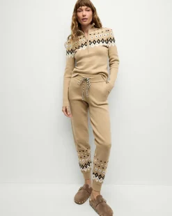 Fairbanks Blanche Knit Turtleneck in Khaki