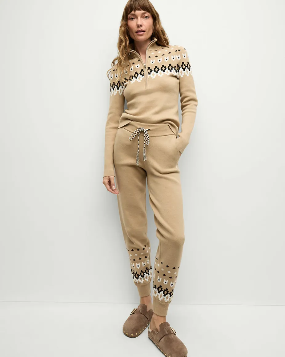Fairbanks Blanche Knit Turtleneck in Khaki