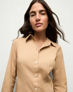 Goldie Dress in Khaki