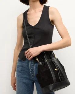 Goody Suede Bag in Black