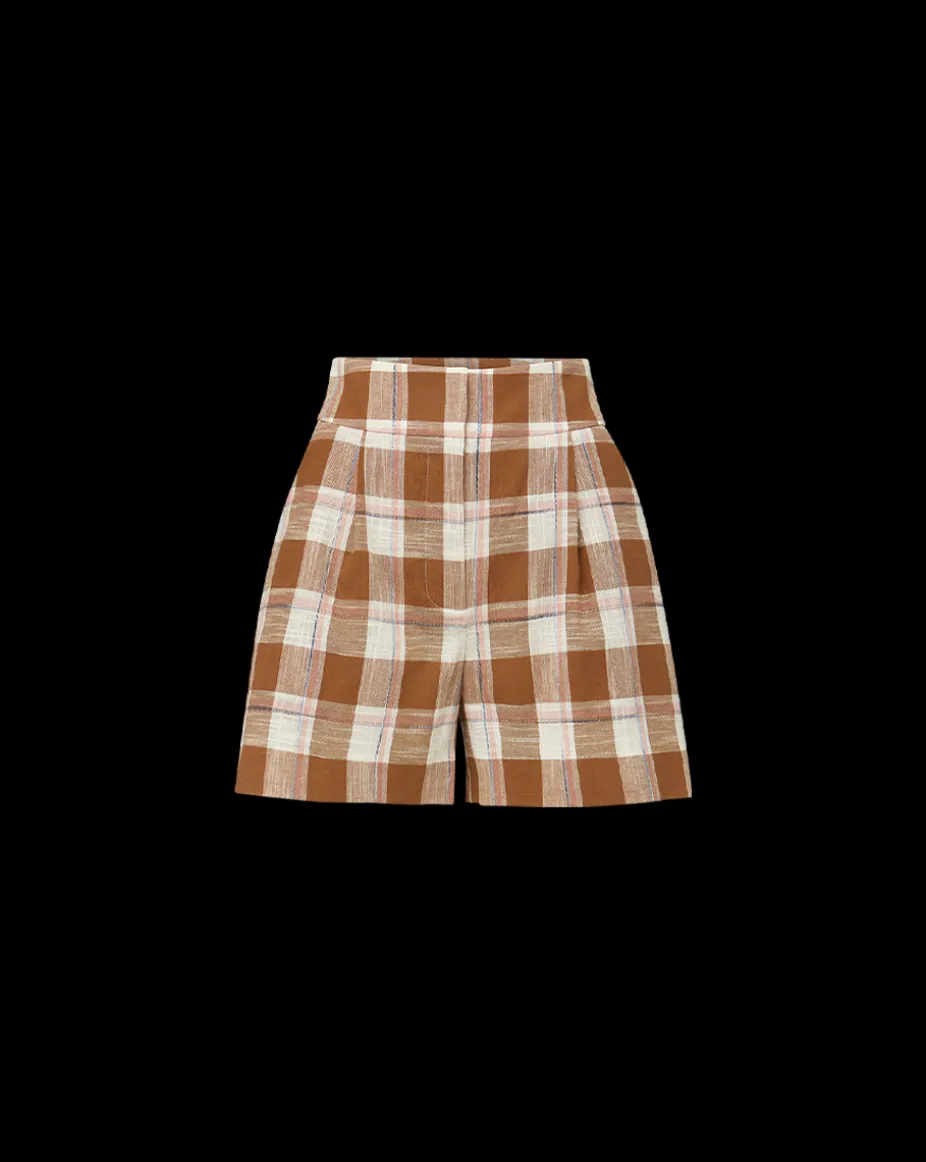 Haina Short in Ochre Multi