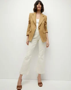 Hayward Khaki Linen Jacket | Relaxed Fit