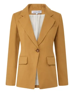 Hayward Khaki Linen Jacket | Relaxed Fit