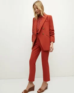 Hirsh Dickey Jacket in Brick Red