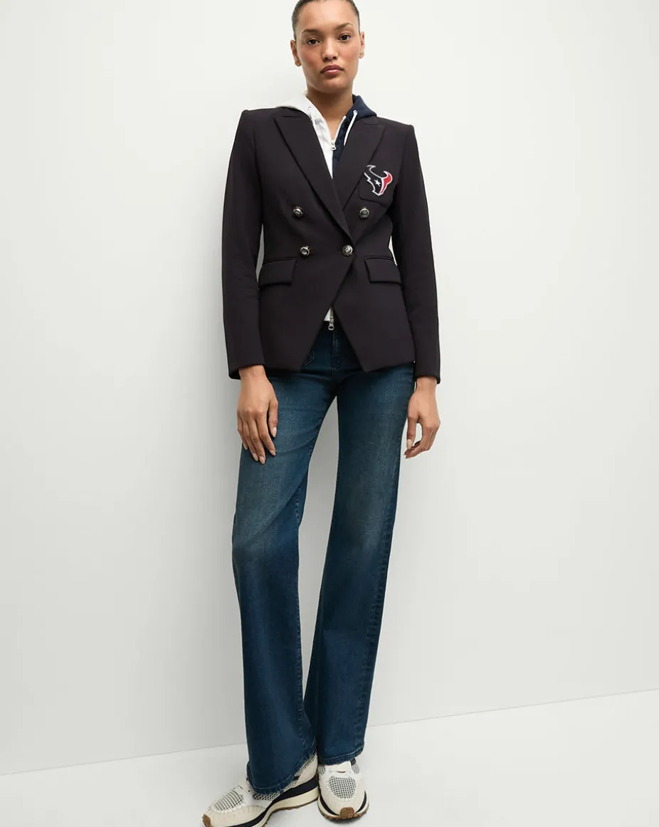 Houston Texans Dickey Jacket in Navy/Silver
