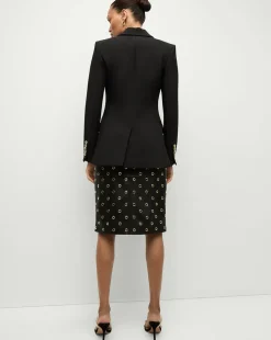 Izara Dickey Jacket in Black | Black Blazer