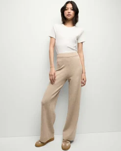 Jenkins Merino Cashmere Pant in Oatmeal