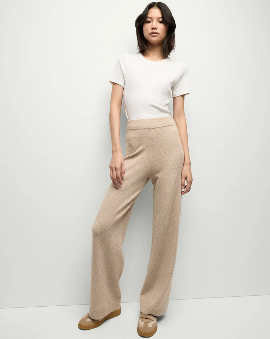 Jenkins Merino Cashmere Pant in Oatmeal
