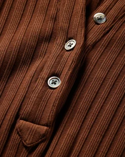 Jocelyn Henley Shirt in Brown