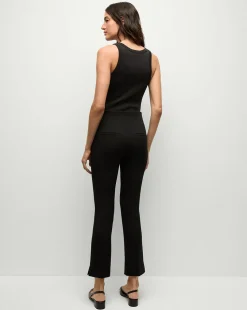 Kean Slim Leg Pants in Black