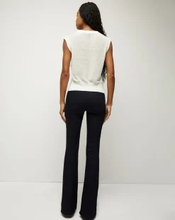 Kellen Twist-Front Sweater