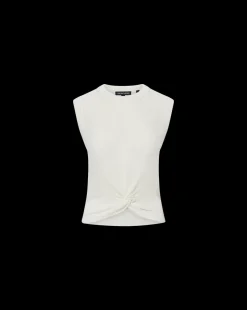 Kellen Twist-Front Sweater