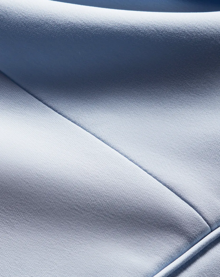 Kimmel Crepe Dickey Jacket in Blue Mist
