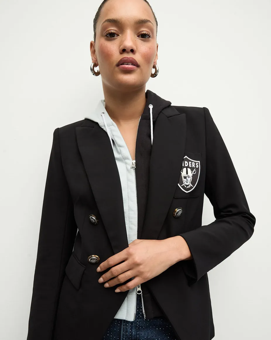 Las Vegas Raiders Dickey Jacket in Black/Silver