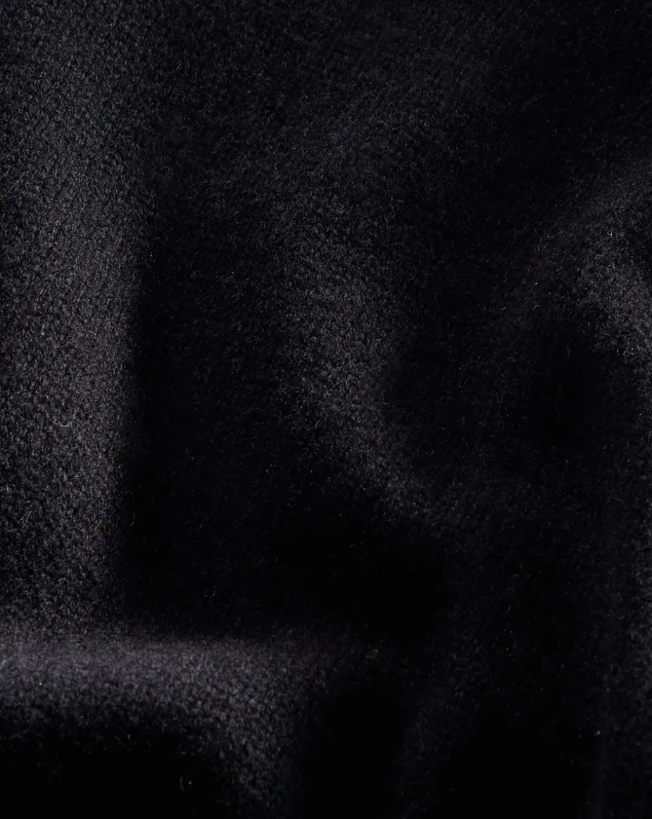 Lerato Chasmere Turtleneck Sweater in Black
