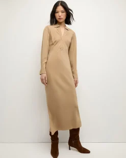 Liberty Maxi Dress in Beige