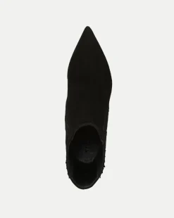 Lisa Suede Stiletto-Heel Bootie
