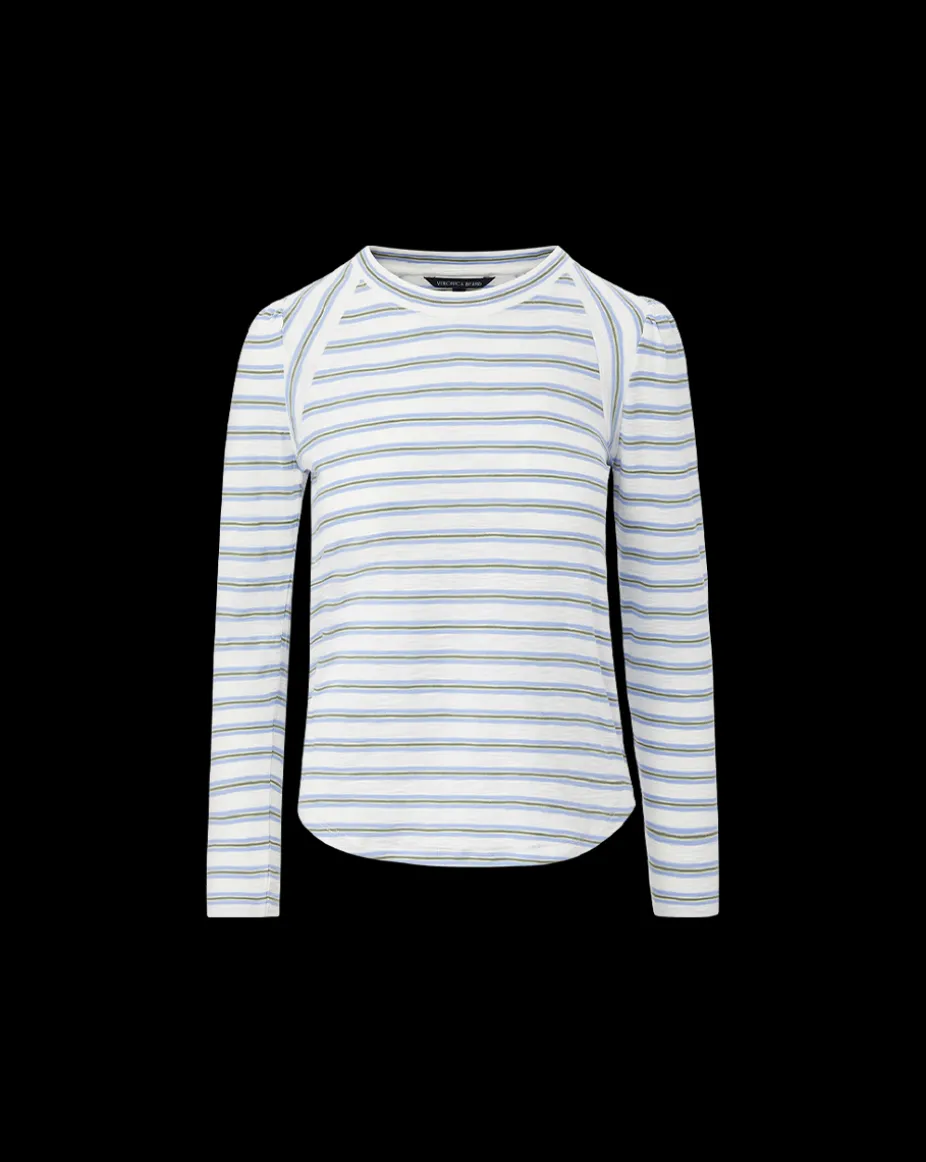 Mason Baseball Tee in Hydrangea Multi