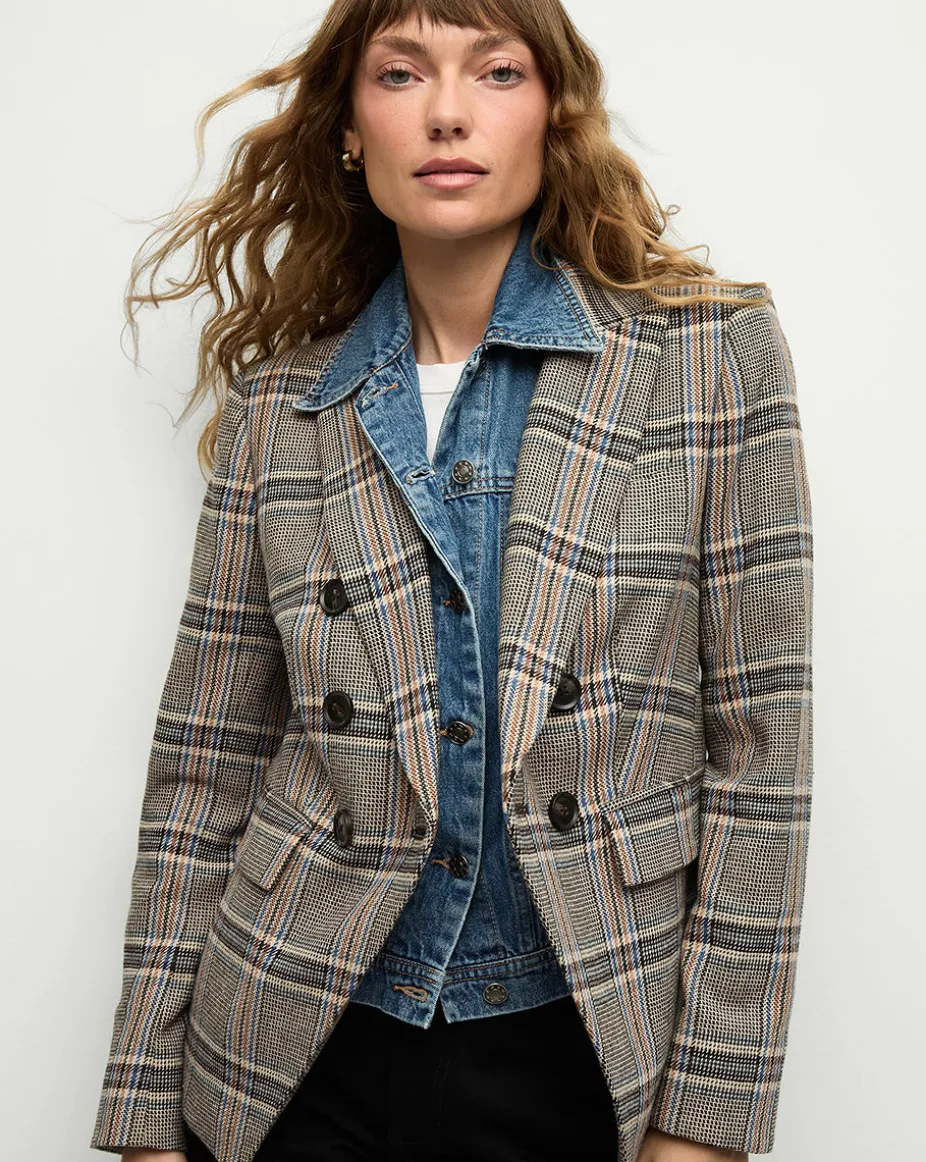 Miller Dickey Jacket in Black Multi