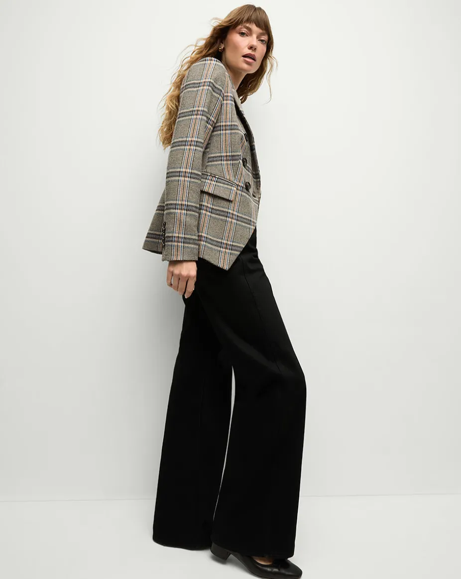 Miller Dickey Jacket in Black Multi