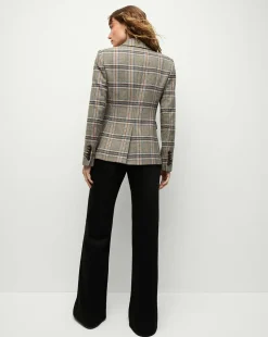 Miller Dickey Jacket in Black Multi