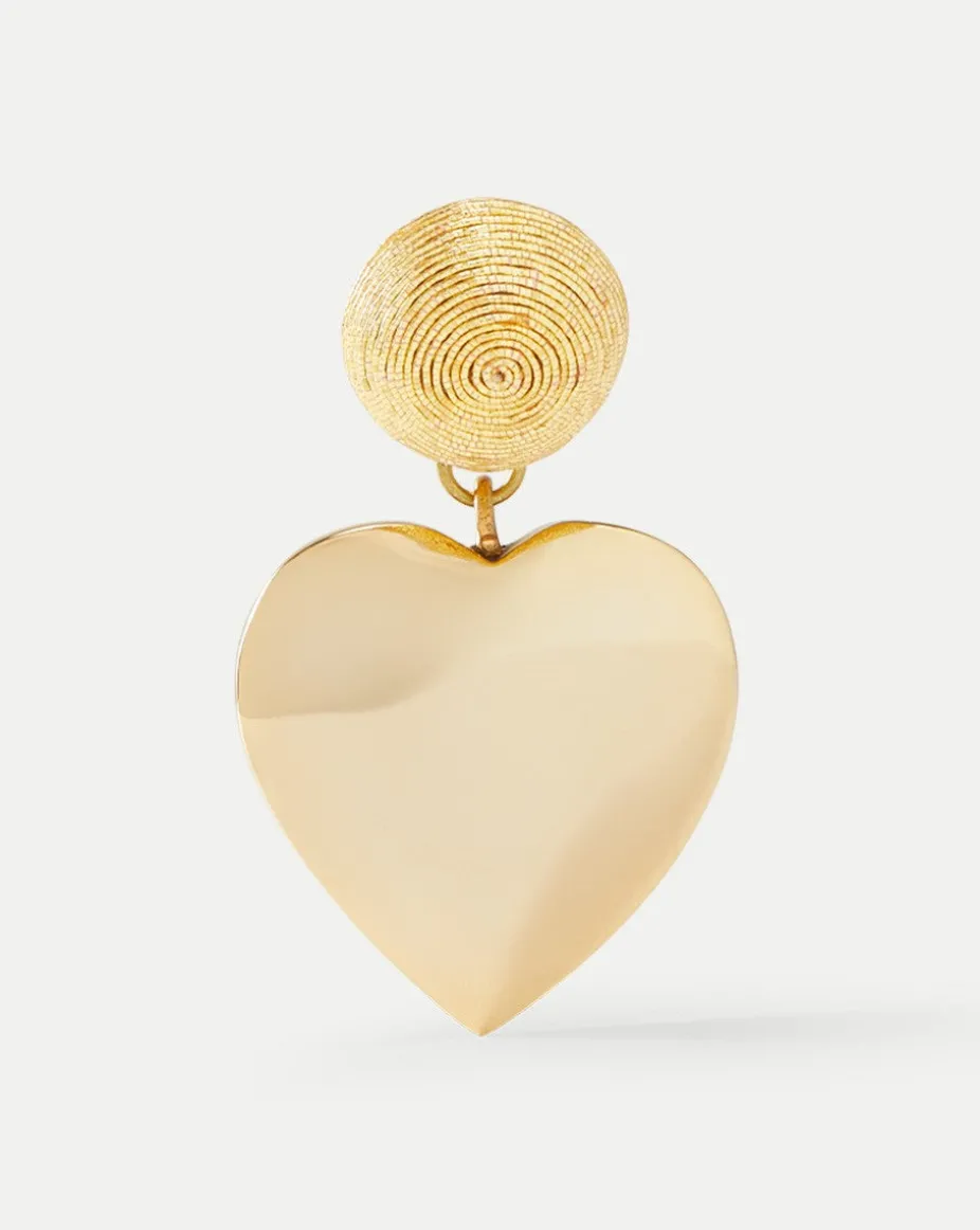 Mini Cora Earrings | Clip Backing in Gold
