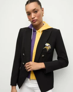 Minnesota Vikings Dickey Jacket in Black/Gold