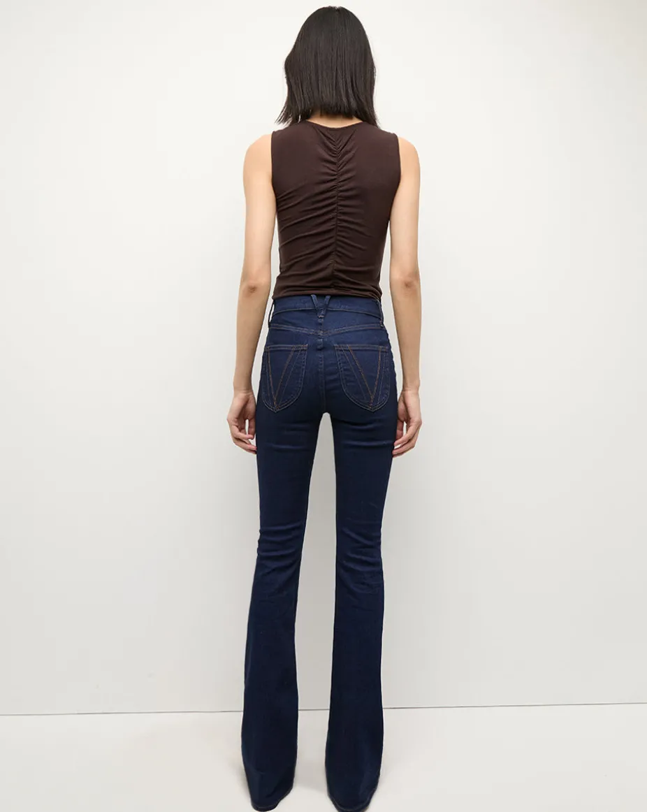Neeta Sleeveless Top in Dark Chocolate