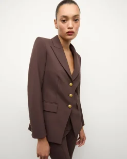Orlane Dickey Jacket in Dark Chocolate