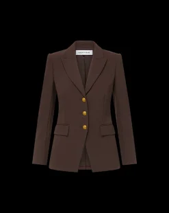 Orlane Dickey Jacket in Dark Chocolate
