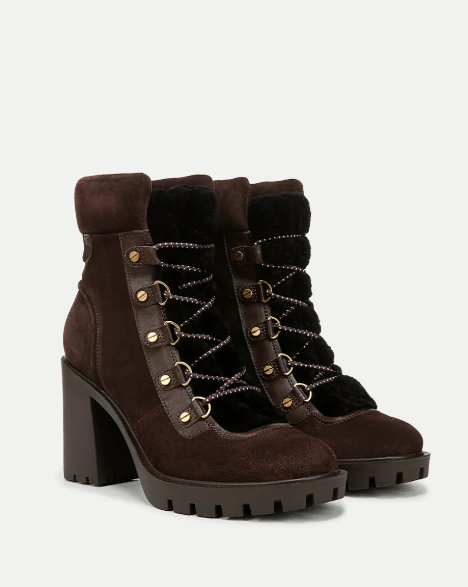 Reece Lug Bootie in Espresso