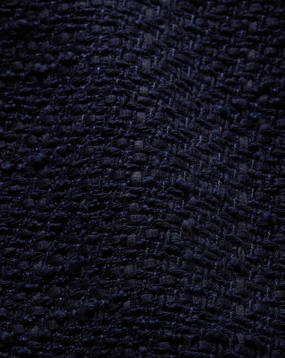Roman Tweed Skirt in Navy