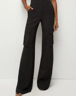 Saul Cargo Pant in Black